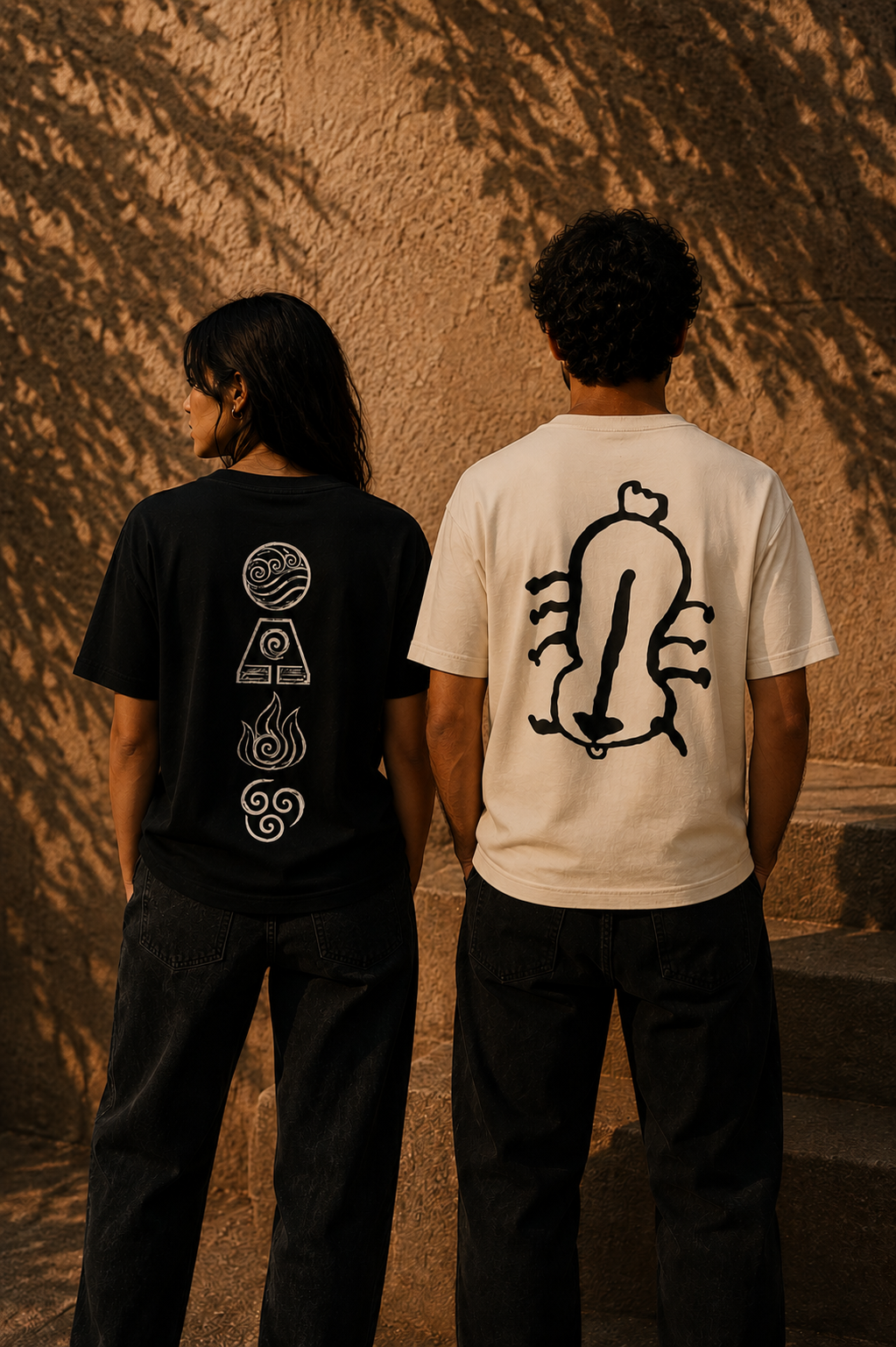 Elements. Kollektion mit Unisex-Shirts