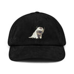 Appa Cap in Schwarz – Vorderansicht