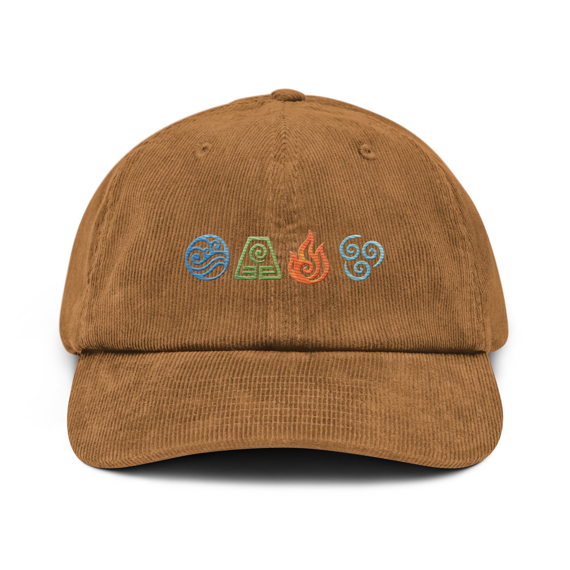 Elements Carton Cap in Camel – Vorderansicht