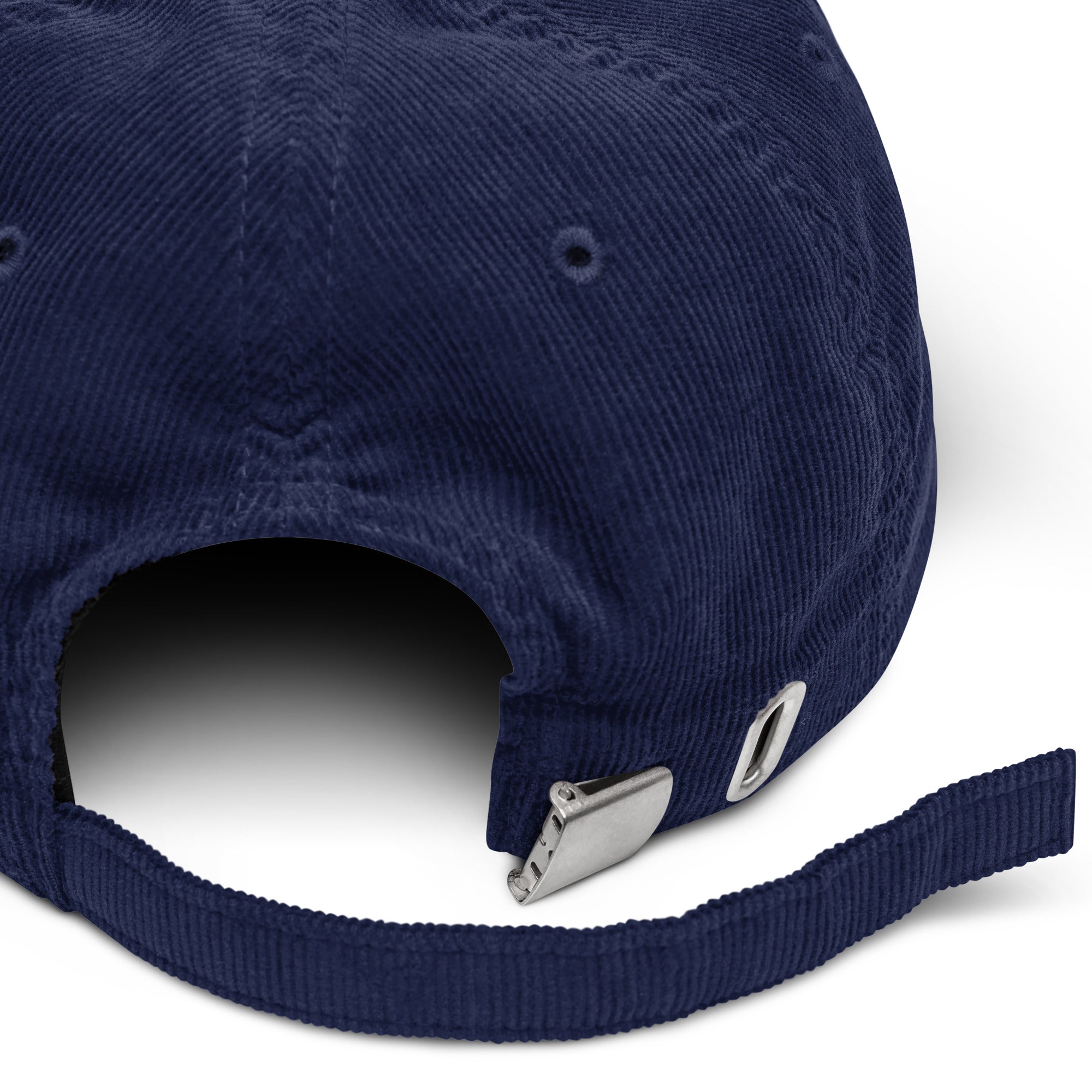Wasser Cap in Oxford Navy – zweite Detailansicht