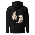 Appa Hoodie in Schwarz – Rückansicht