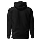 Elements Hoodie - Minimal in Schwarz – Rückansicht