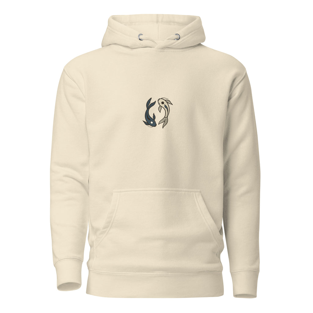Tui und La Hoodie in Bone – Vorderansicht