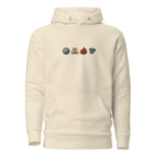 Elements Carton Hoodie in Bone – Vorderansicht