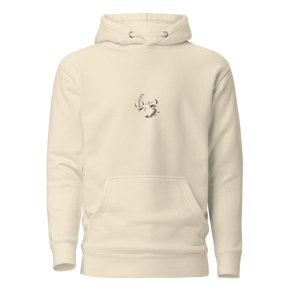 Appa Hoodie in Bone – Vorderansicht