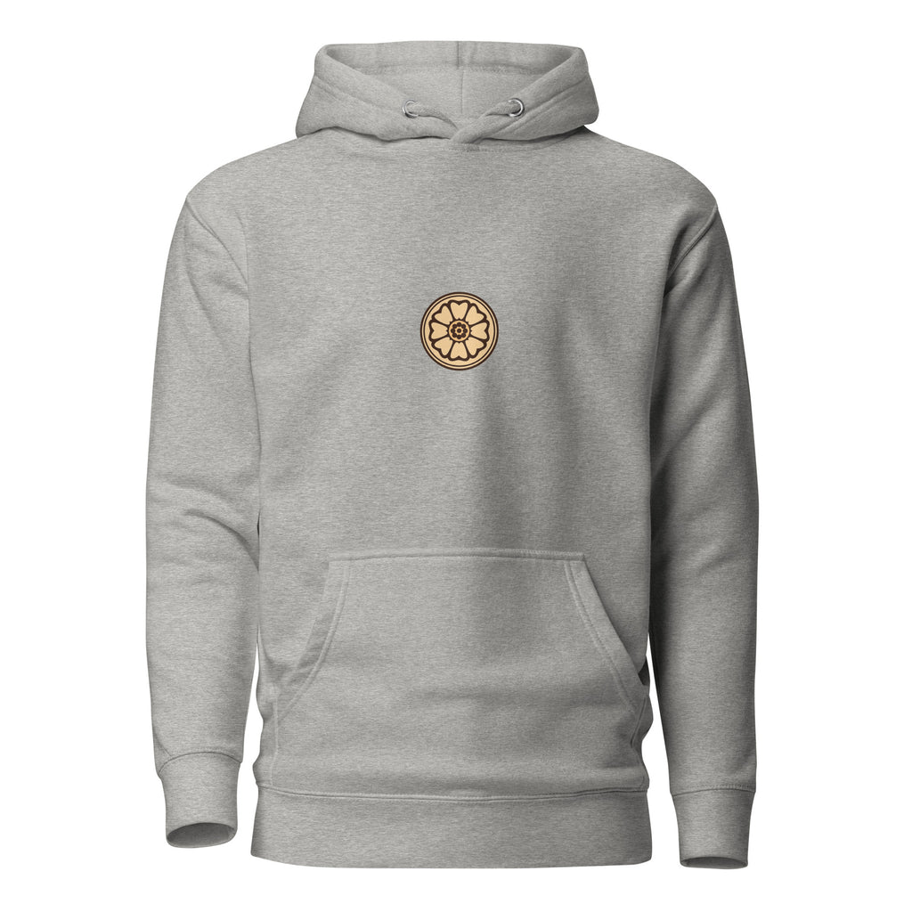 Lotus Hoodie in Carbon Grey – Vorderansicht