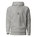 Appa sketch Hoodie - Minimal in Carbon Grey – Vorderansicht