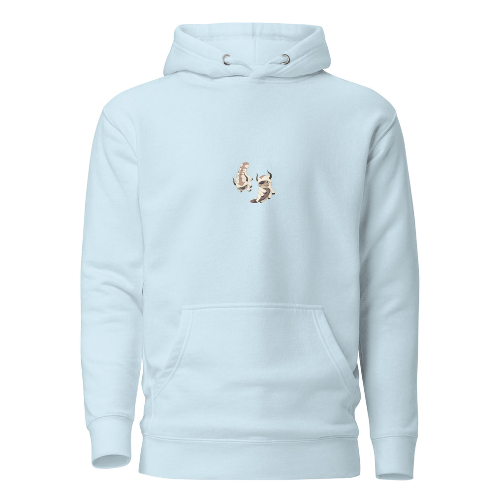 Appa Hoodie in Sky Blue – Vorderansicht