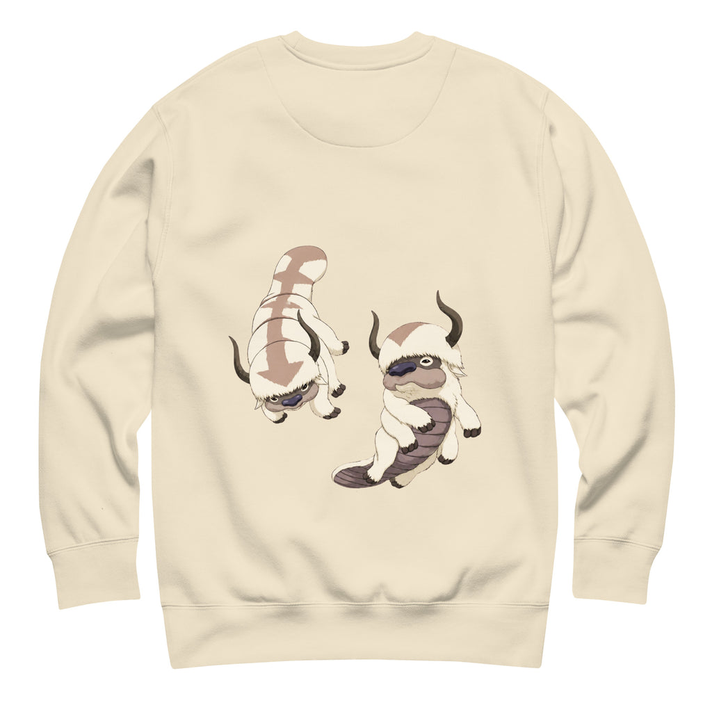 Appa Sweatshirt in Bone – Rückansicht