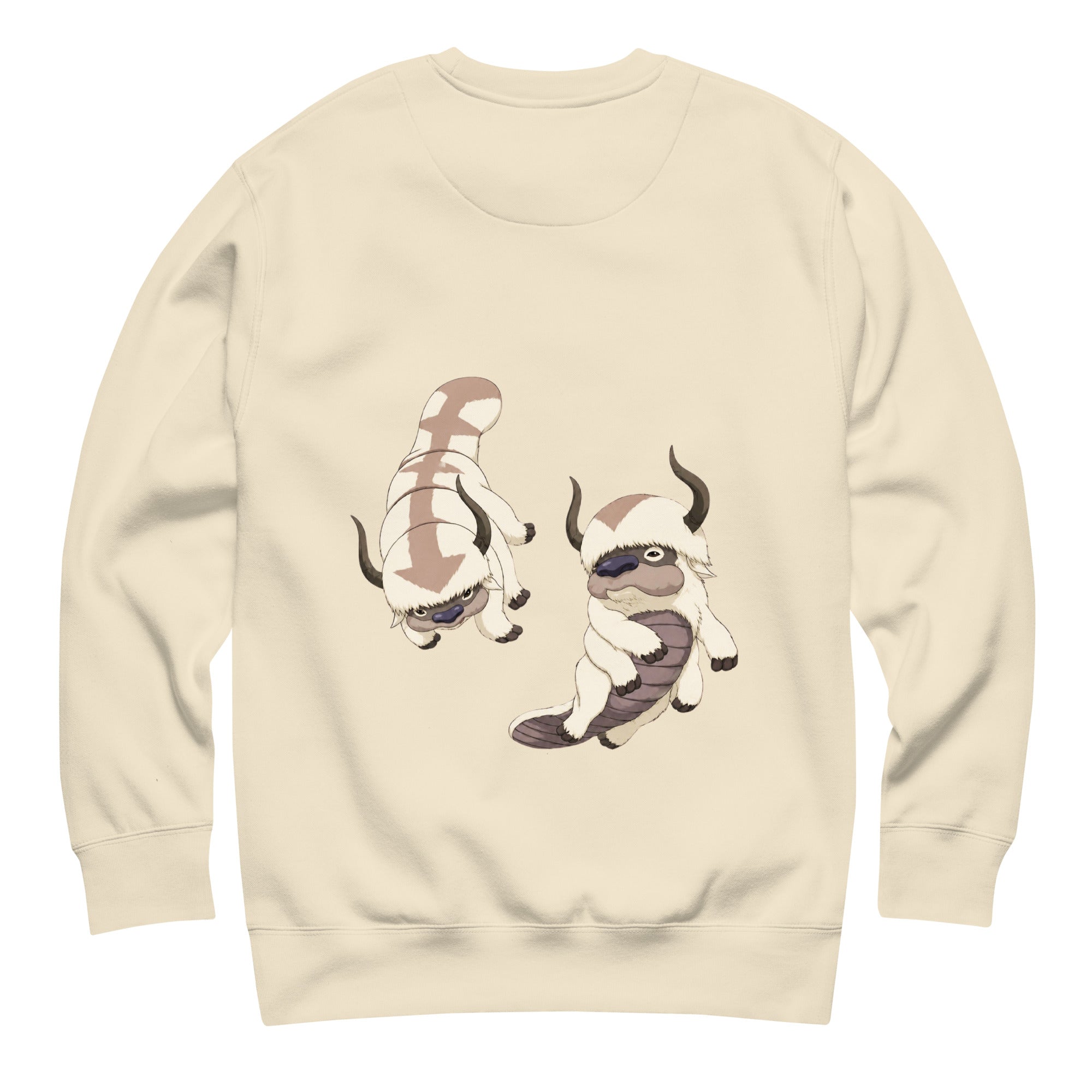Appa Sweatshirt in Bone – Rückansicht