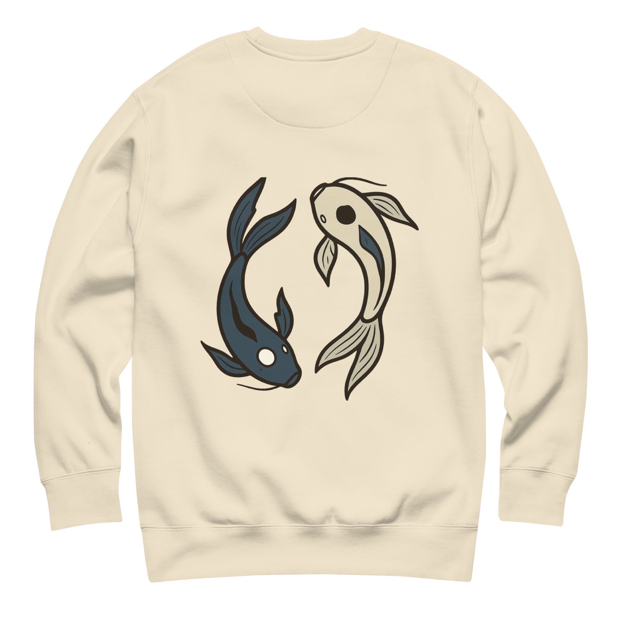 Tui und La Sweatshirt in Bone – Rückansicht