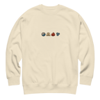 Elements Carton Sweatshirt in Bone – Vorderansicht