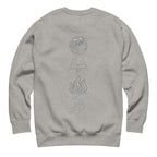 Elements Sweatshirt in Carbon Grey – Rückansicht