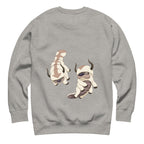 Appa Sweatshirt in Carbon Grey – Rückansicht