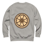 Lotus Sweatshirt in Carbon Grey – Rückansicht