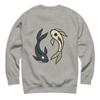 Tui und La Sweatshirt in Carbon Grey – Rückansicht