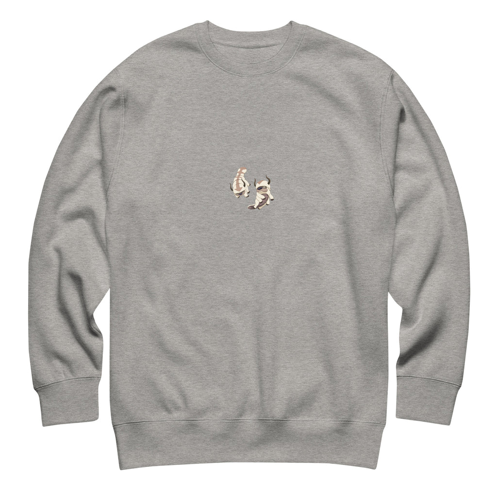 Appa Sweatshirt in Carbon Grey – Vorderansicht
