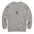 Appa sketch Sweatshirt - Minimal in Carbon Grey – Vorderansicht