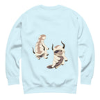 Appa Sweatshirt in Sky Blue – Rückansicht