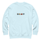 Elements Carton Sweatshirt in Sky Blue – Vorderansicht