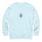 Appa sketch Sweatshirt in Sky Blue – Vorderansicht