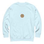 Lotus Sweatshirt in Sky Blue – Vorderansicht