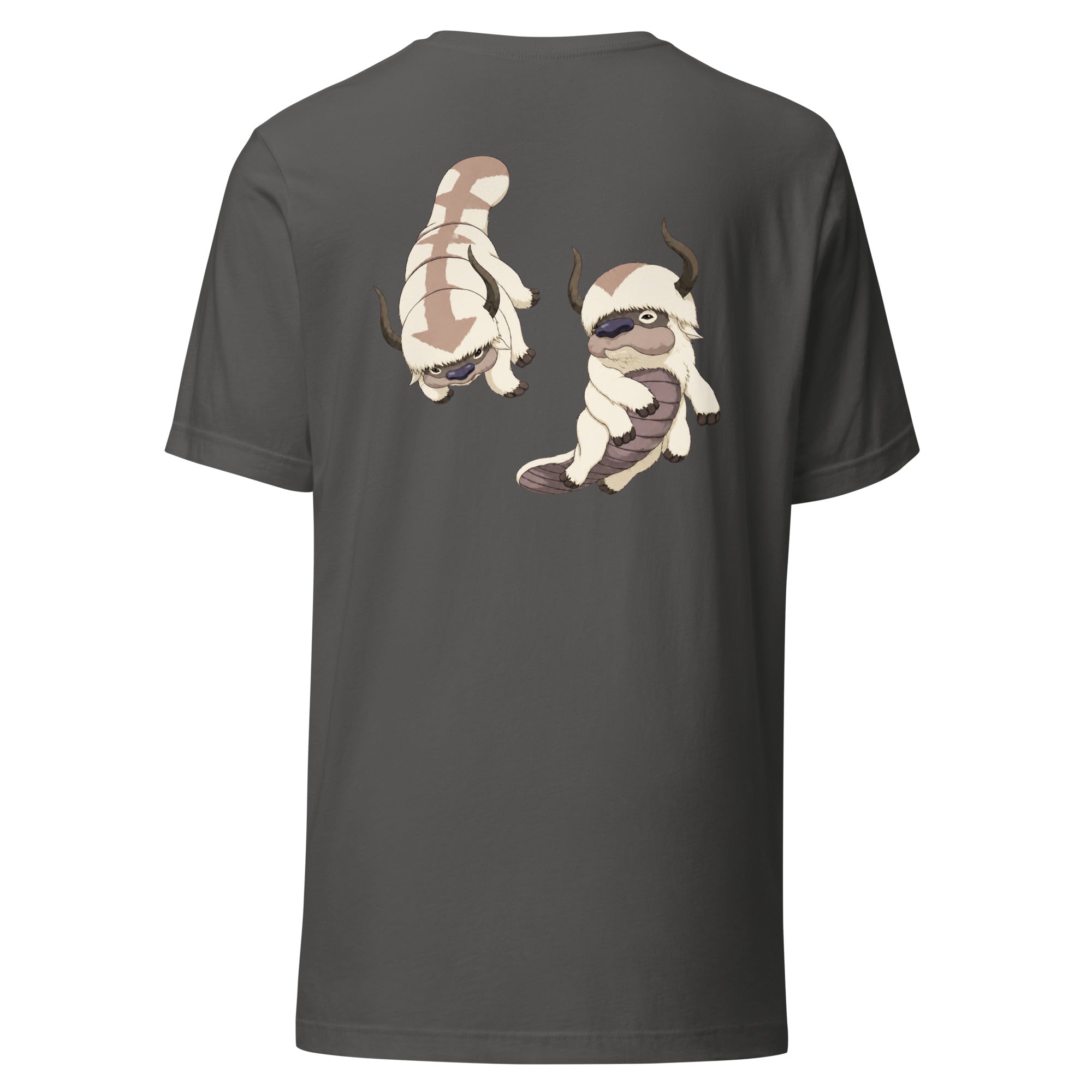 Appa Shirt in Asphalt – Rückansicht