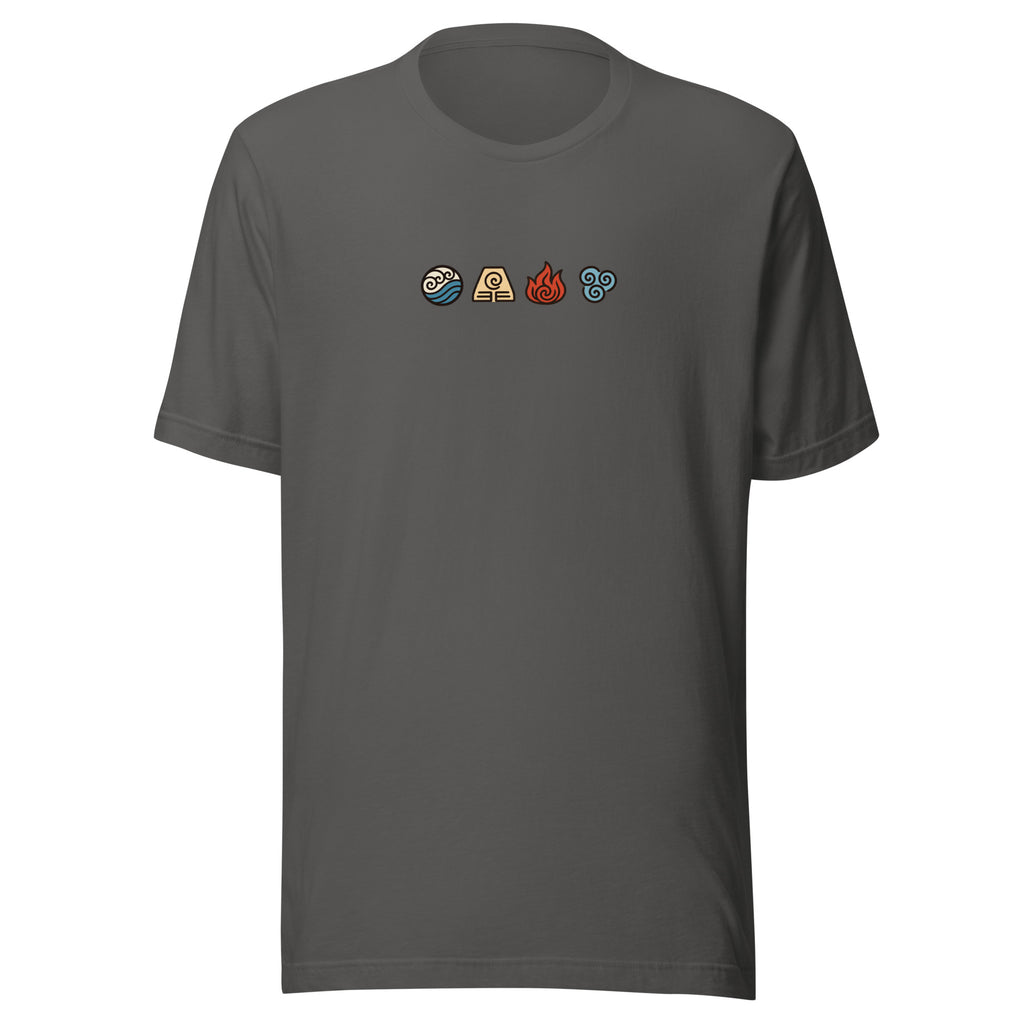 Elements Carton Shirt in Asphalt – Vorderansicht