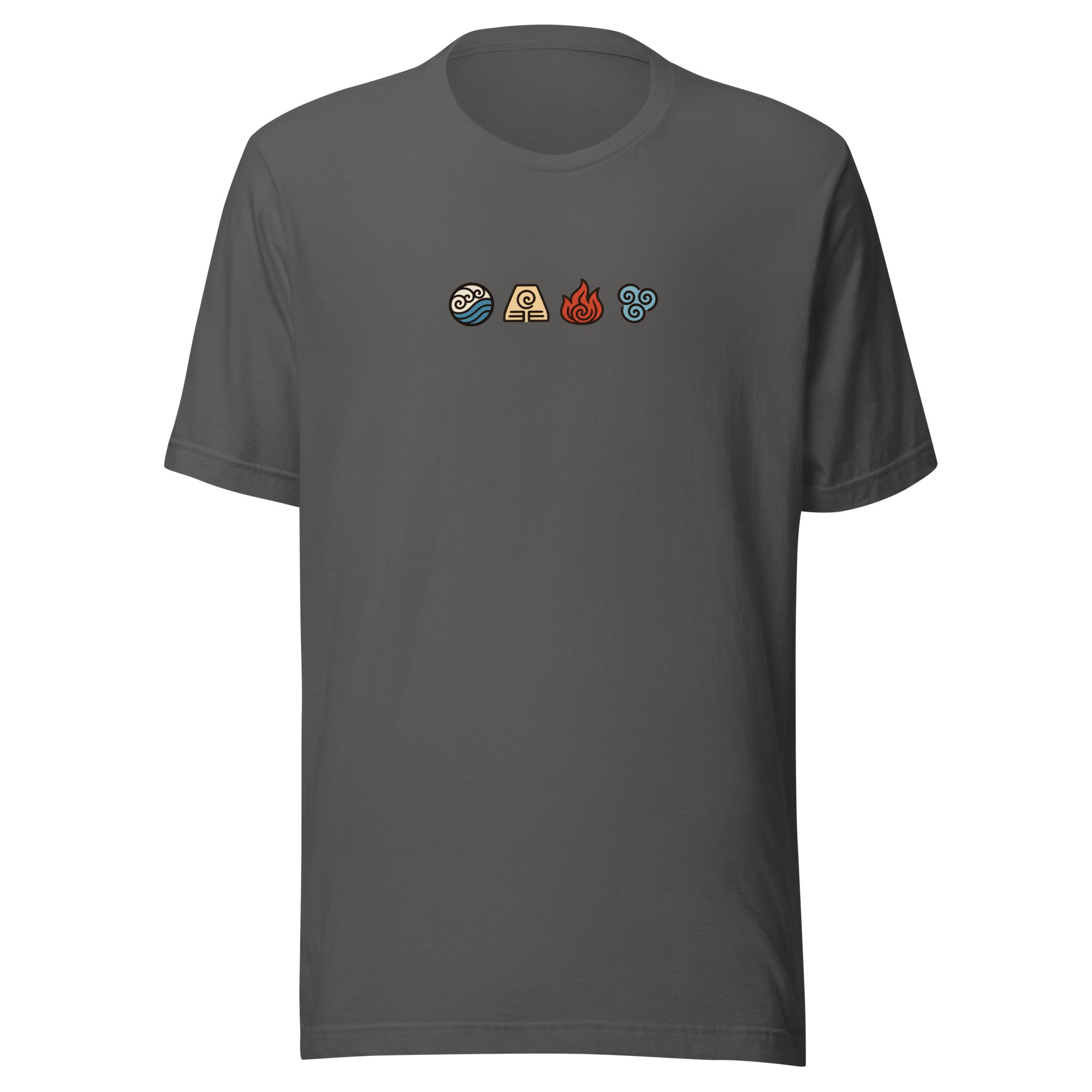 Elements Carton Shirt in Asphalt – Vorderansicht