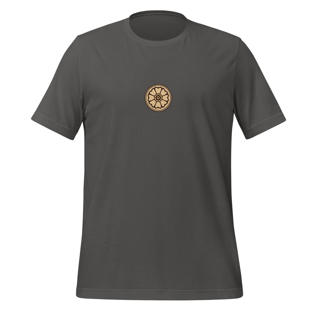 Lotus Shirt - Minimal in Asphalt – Vorderansicht
