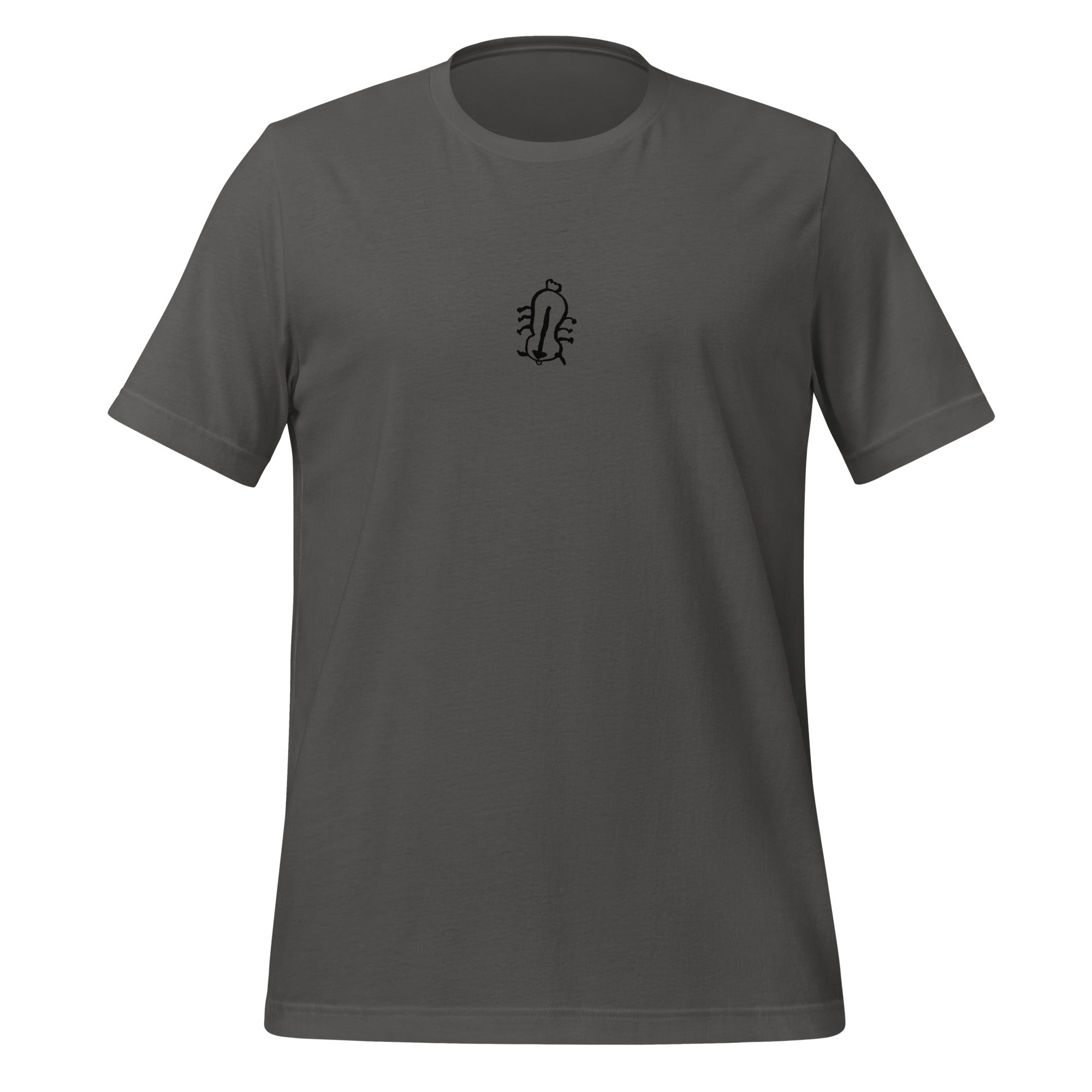 Appa sketch Shirt - Minimal in Asphalt – Vorderansicht