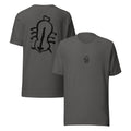 Appa sketch Shirt in Asphalt – Vorder- und Rückansicht