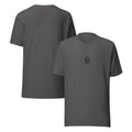 Appa sketch Shirt - Minimal in Asphalt – Vorder- und Rückansicht
