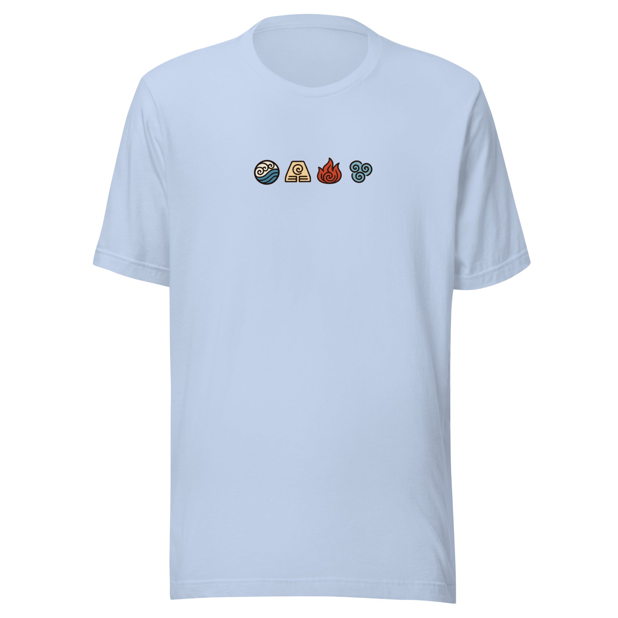 Elements Carton Shirt in Baby Blue – Vorderansicht