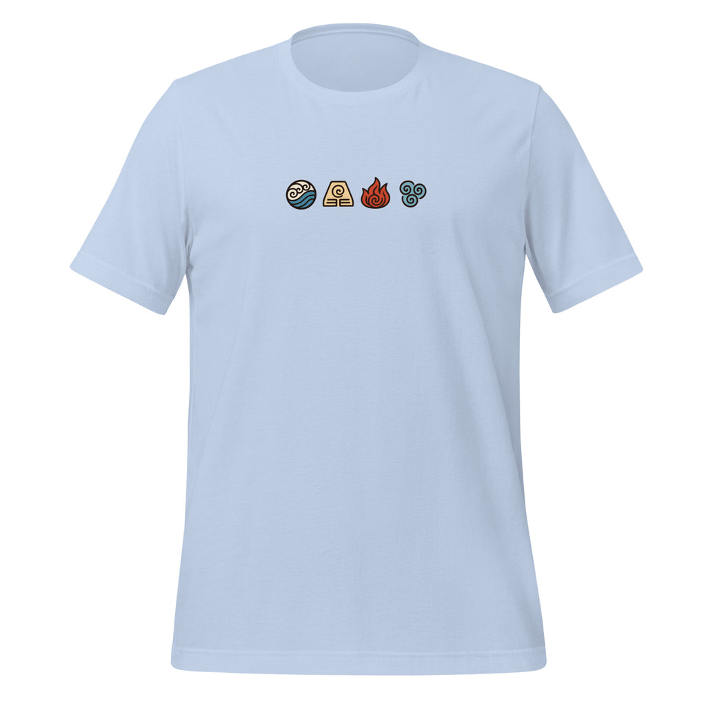 Elements Carton Shirt - Minimal in Baby Blue – Vorderansicht