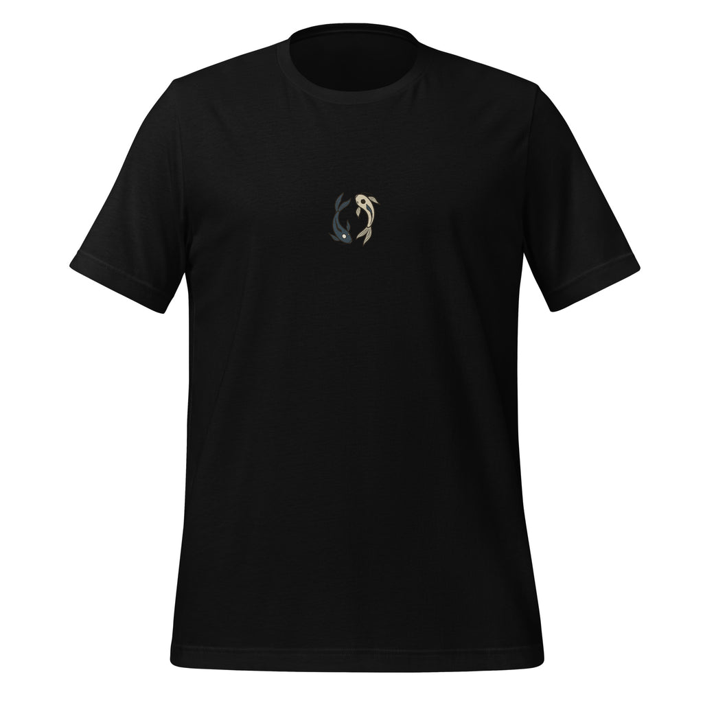 Tui und La Shirt - Minimal in Schwarz – Vorderansicht