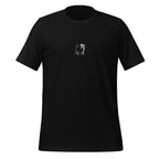 Tui und La Shirt - Minimal in Schwarz – Vorderansicht