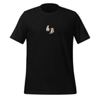 Appa Shirt - Minimal in Schwarz – Vorderansicht