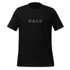 Elements Shirt - Minimal in Schwarz – Vorderansicht