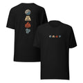Elements Carton Shirt in Schwarz – Vorder- und Rückansicht