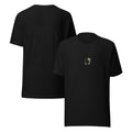 Tui und La Shirt - Minimal in Schwarz – Vorder- und Rückansicht
