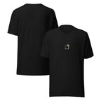 Tui und La Shirt - Minimal in Schwarz – Vorder- und Rückansicht