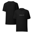 Elements Shirt - Minimal in Schwarz – Vorder- und Rückansicht