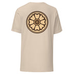 Lotus Shirt in Creme – Rückansicht