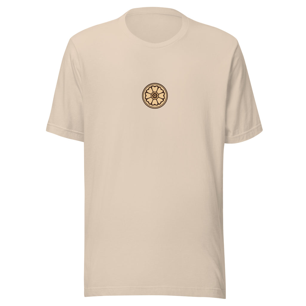 Lotus Shirt in Creme – Vorderansicht