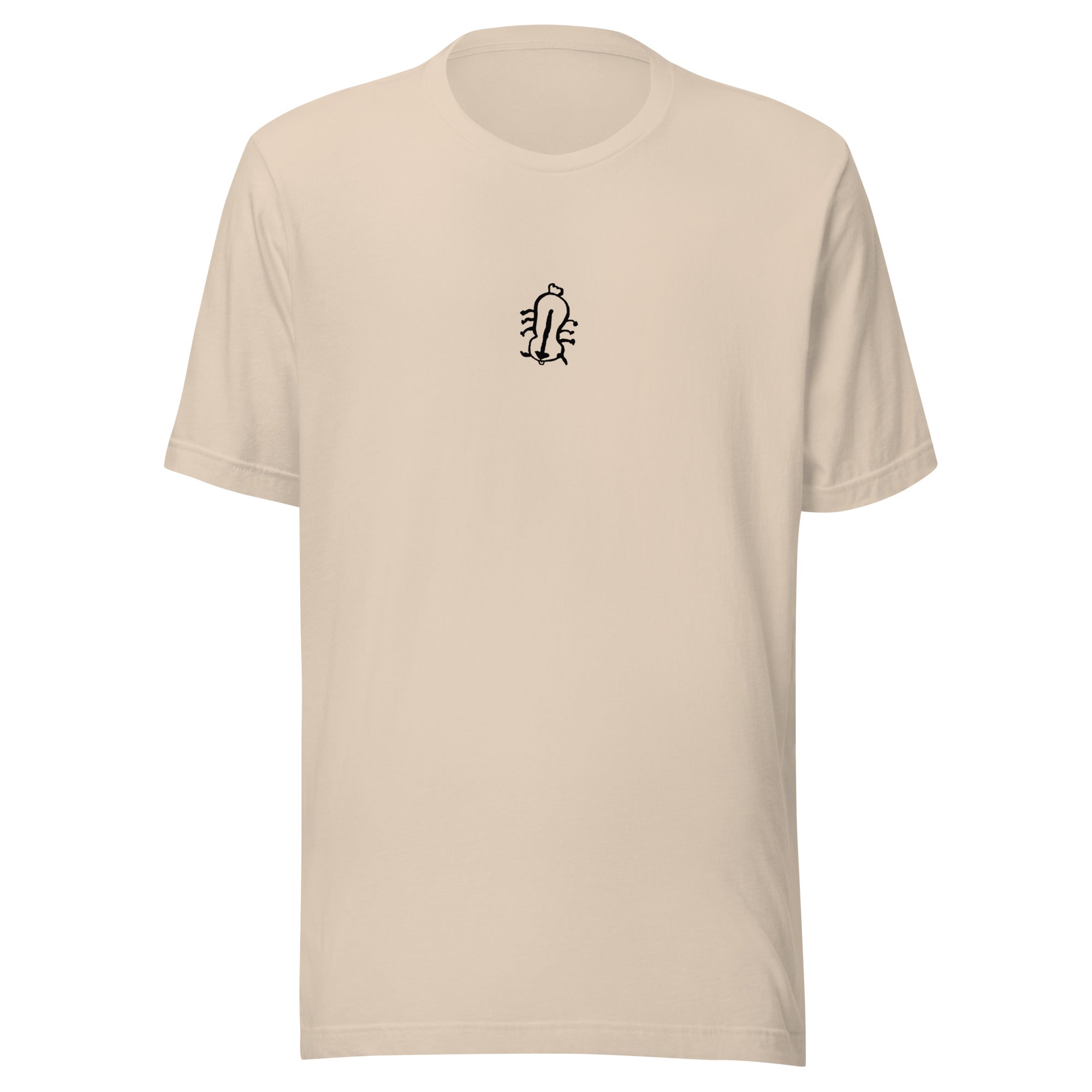 Appa sketch Shirt in Creme – Vorderansicht